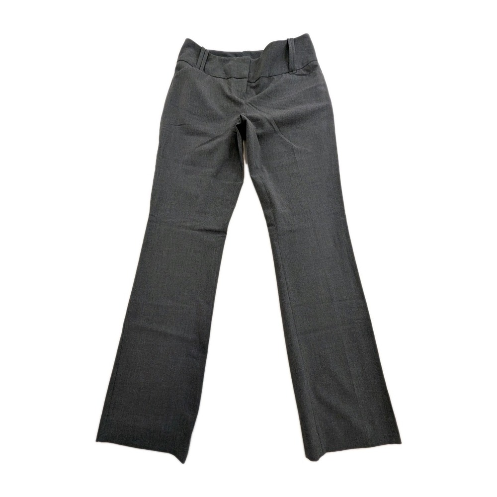 The Limited Collection Cassidy Fit Grey Mid Rise Straight Leg Dress Pants...